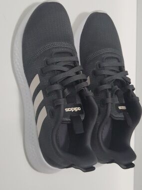 Women's Adidas Charcoal Grey Cloudform Sneakers